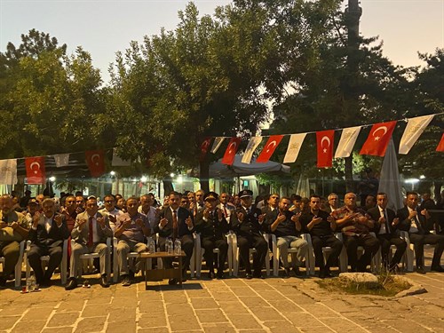  "15 Temmuz Demokrasi ve Milli Birlik Günü “Programı Gerçekleştirildi.