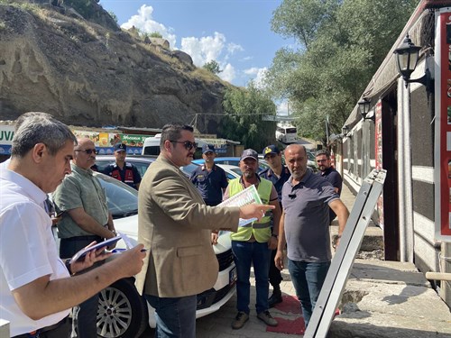 Belisırmada faaliyet gösteren restaurant, kafe denetimde bulunuldu.