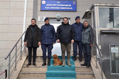 İlçe Jandarma Komutanlığını Ziyaret.